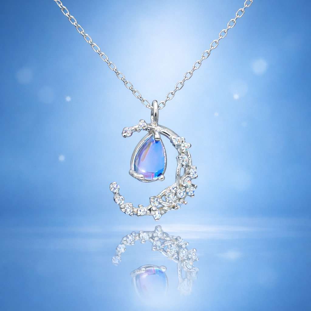 Blue Moonlight Necklace