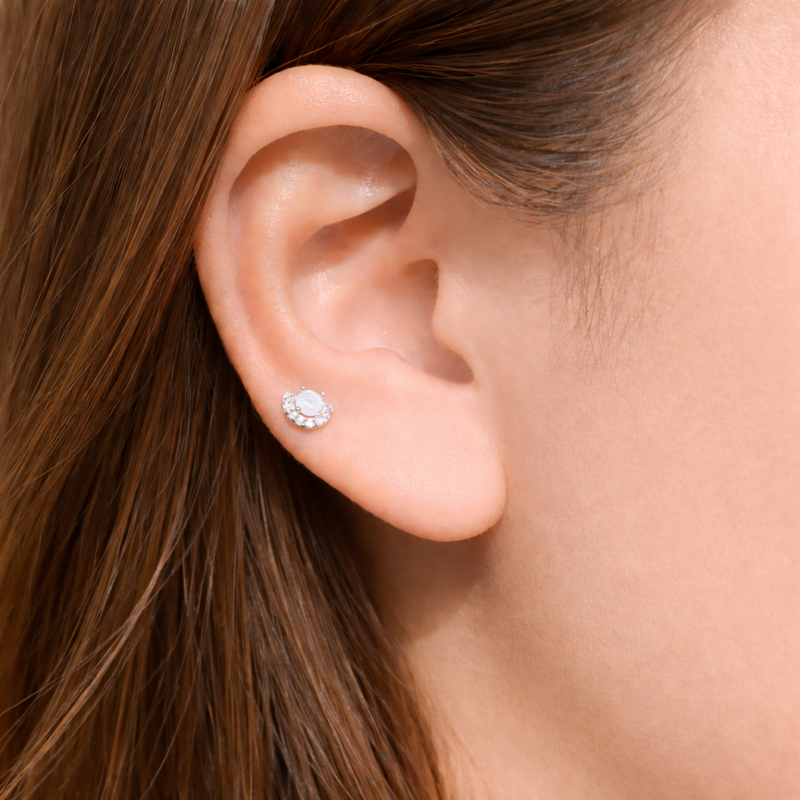 Crescent Shine Earrings