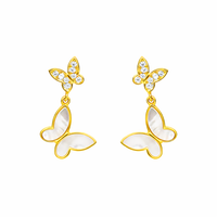 Linked Wings Earrings