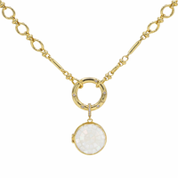 Mosaic Locket Necklace