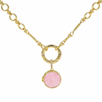 Mosaic Locket Necklace