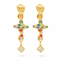 Mosaic Dual-Style Earrings