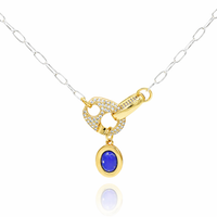 Cobalt Glitz Necklace