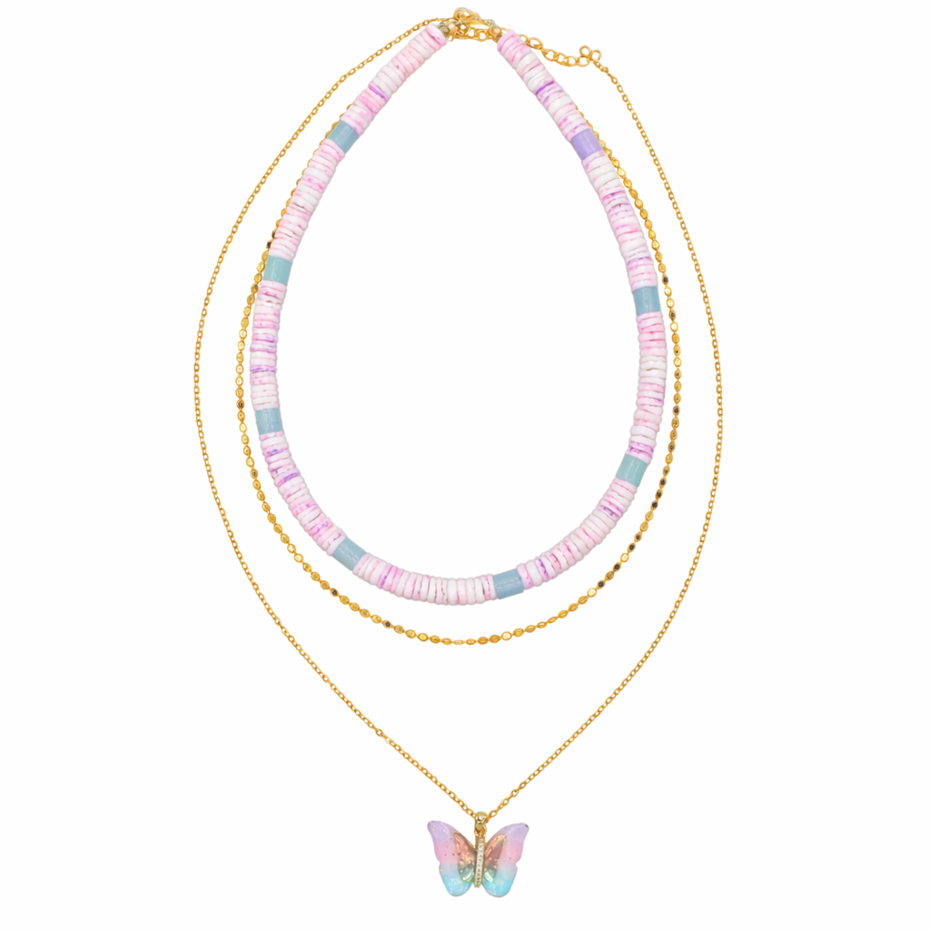 Flutter Fantasy Layer Necklace