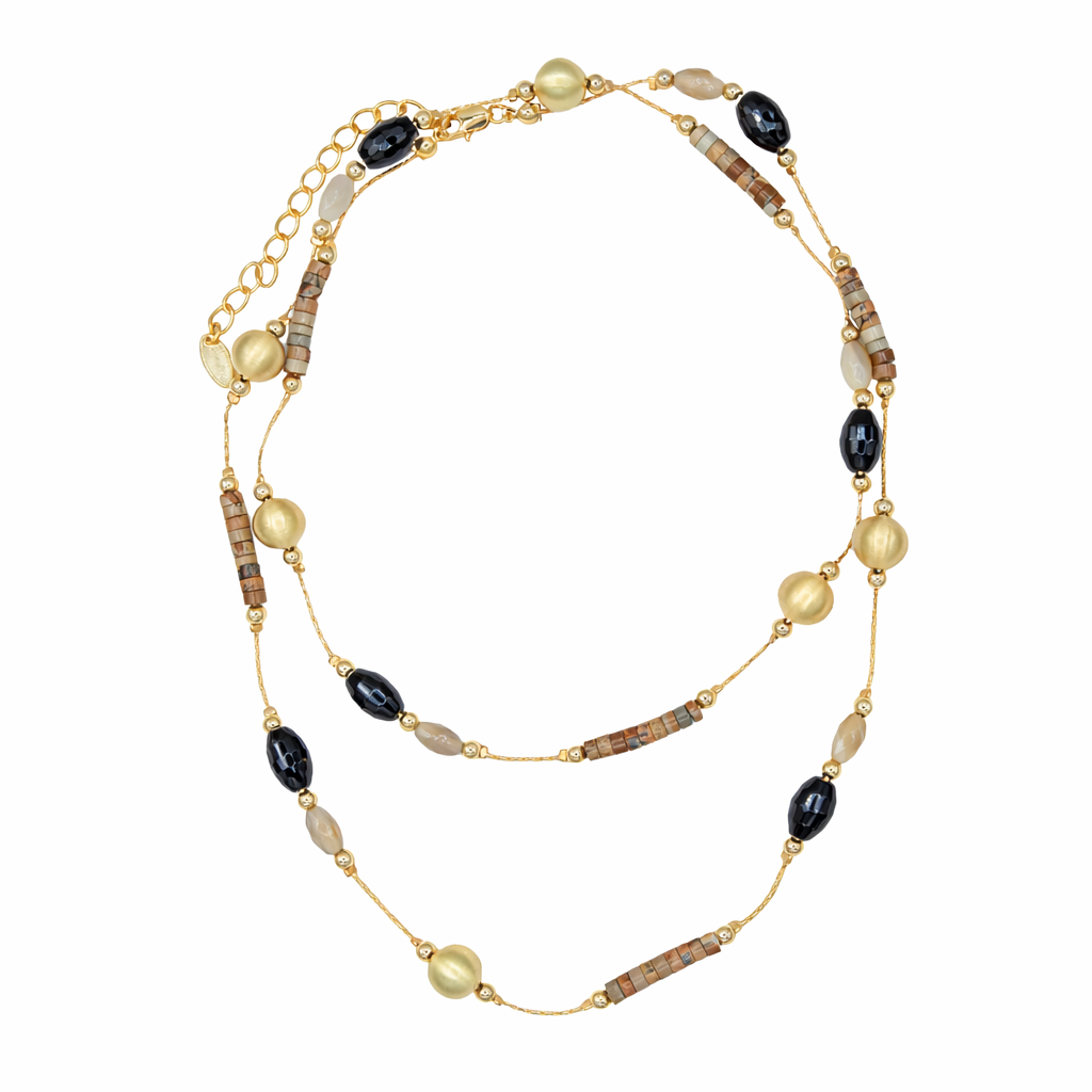 Golden Earth Necklace