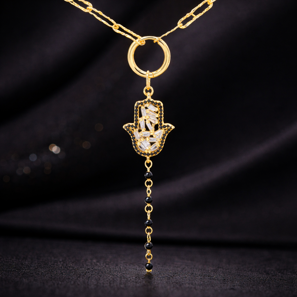 Hamsa Hand Necklace