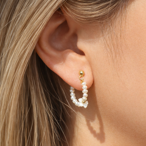 Pearl Loops Earrings