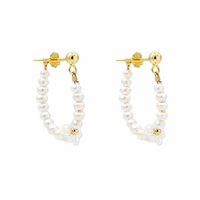 Pearl Loops Earrings