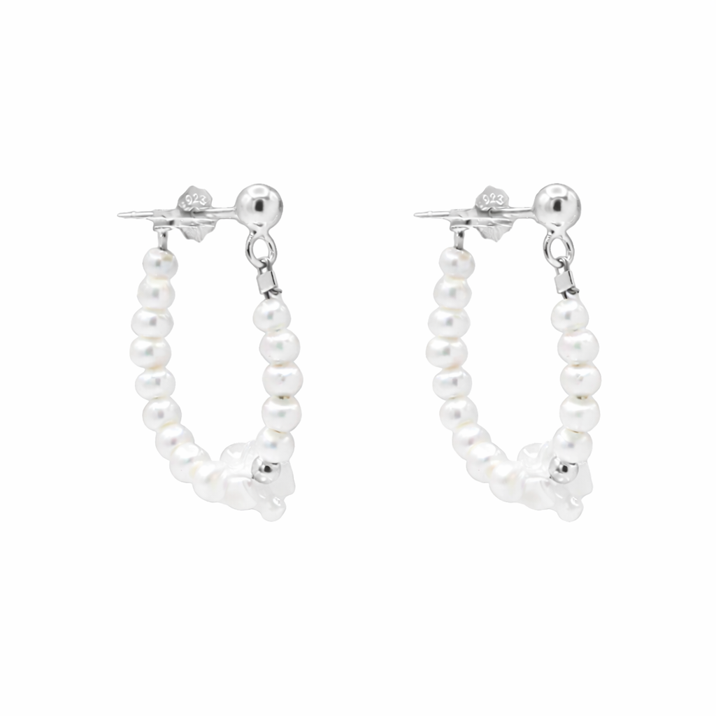 Pearl Loops Earrings