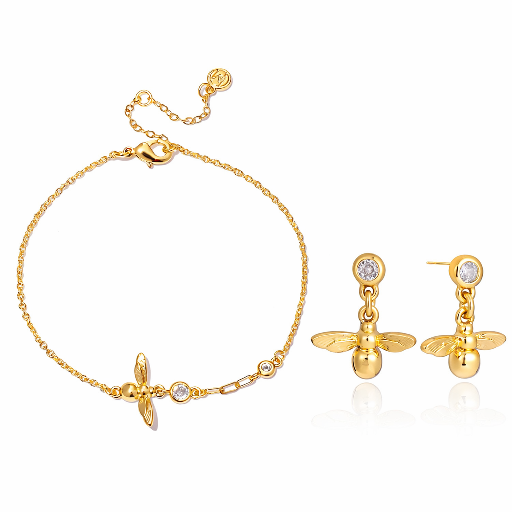 Sweet Buzz Bee Studs