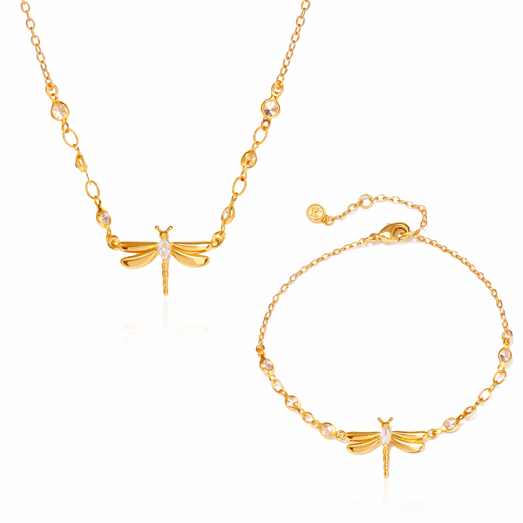 Dragonfly Kiss Necklace