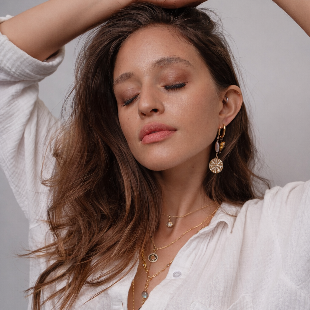 Pearl Celestial Earrings