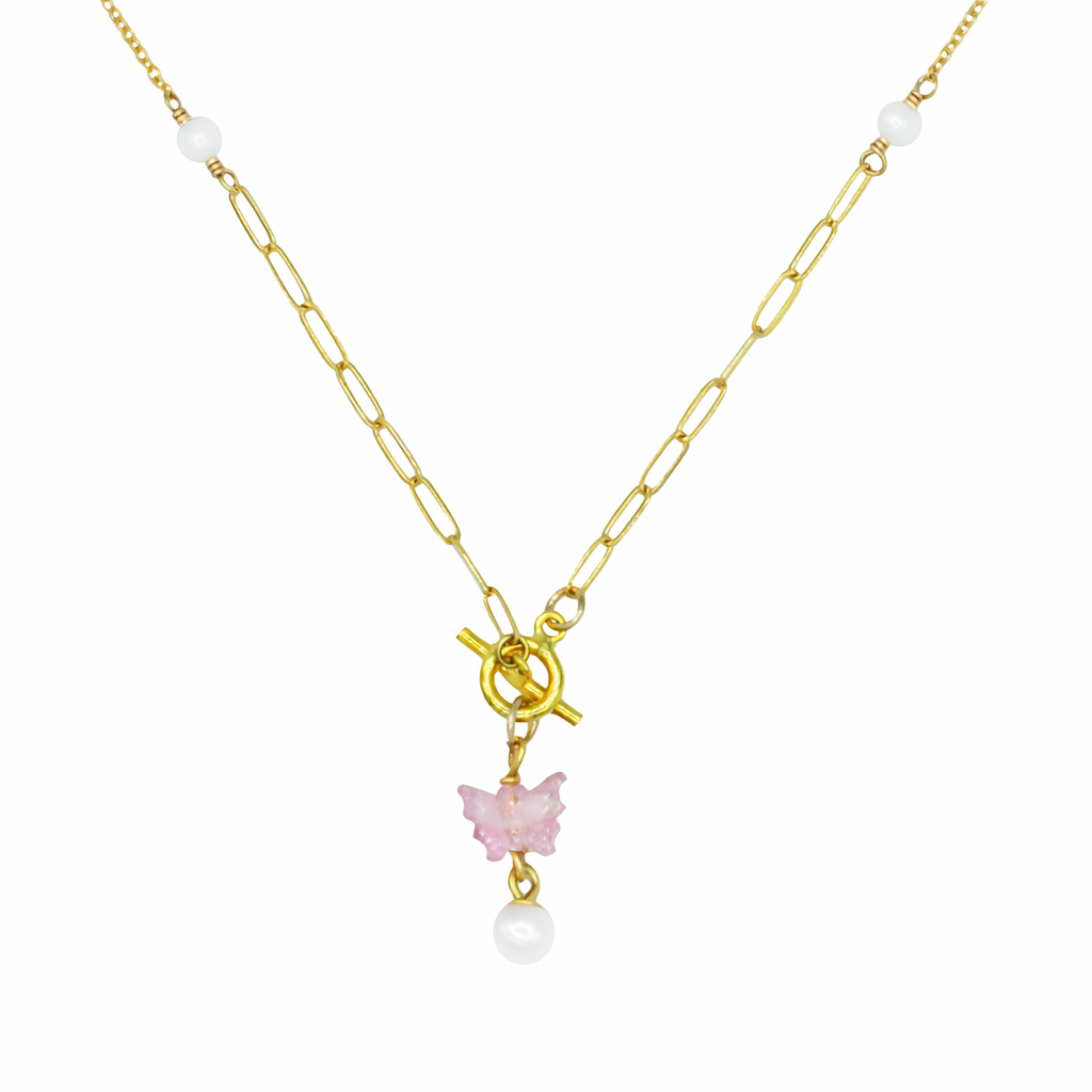 Fly Into Spring Necklace