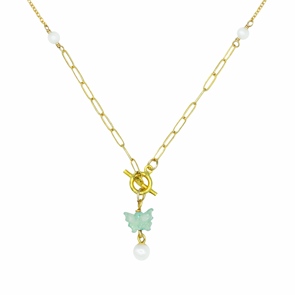 Fly Into Spring Necklace