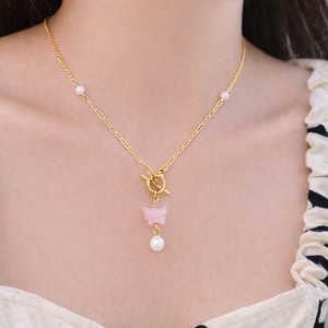 Fly Into Spring Necklace