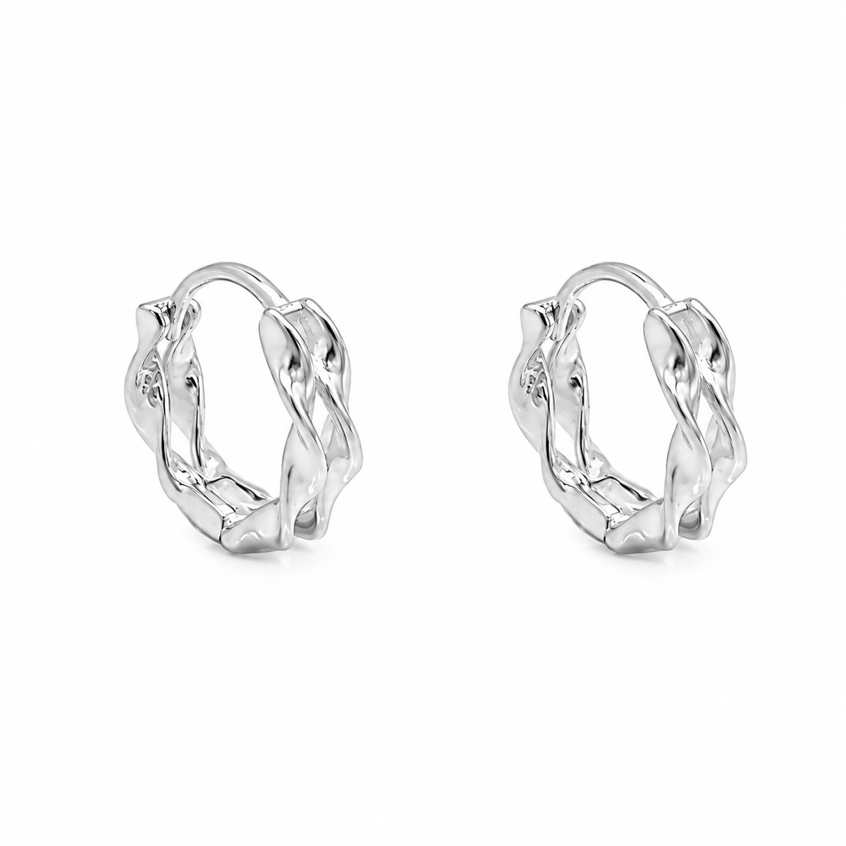 Molten Twist Hoops
