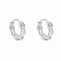 Molten Twist Hoops