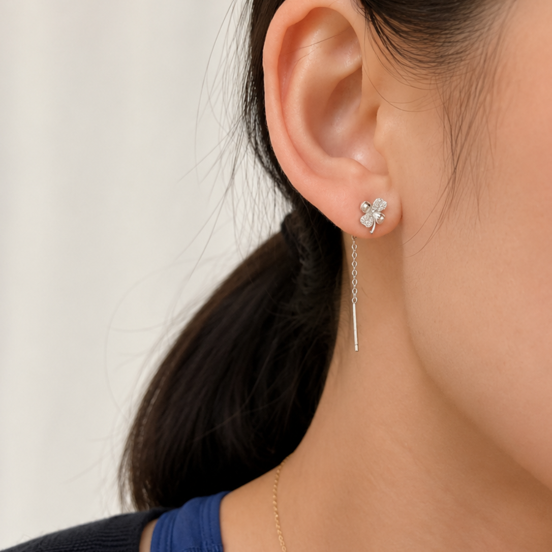 Bloom Threader Earrings