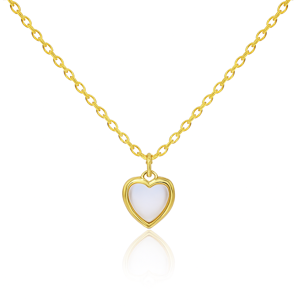 Heart of Pearl Necklace