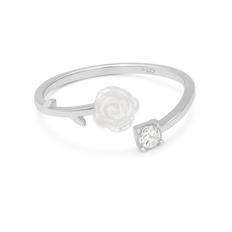 Holographic Flower Ring