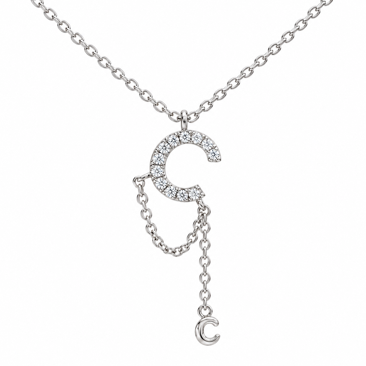 Lasso Letter Necklace