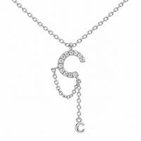 Lasso Letter Necklace