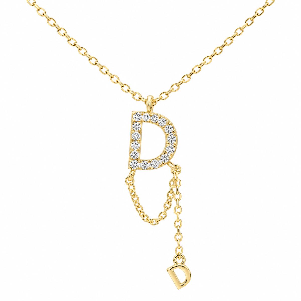Lasso Letter Necklace