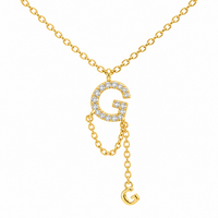 Lasso Letter Necklace