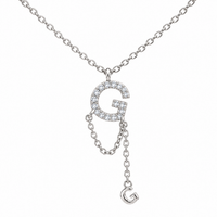 Lasso Letter Necklace