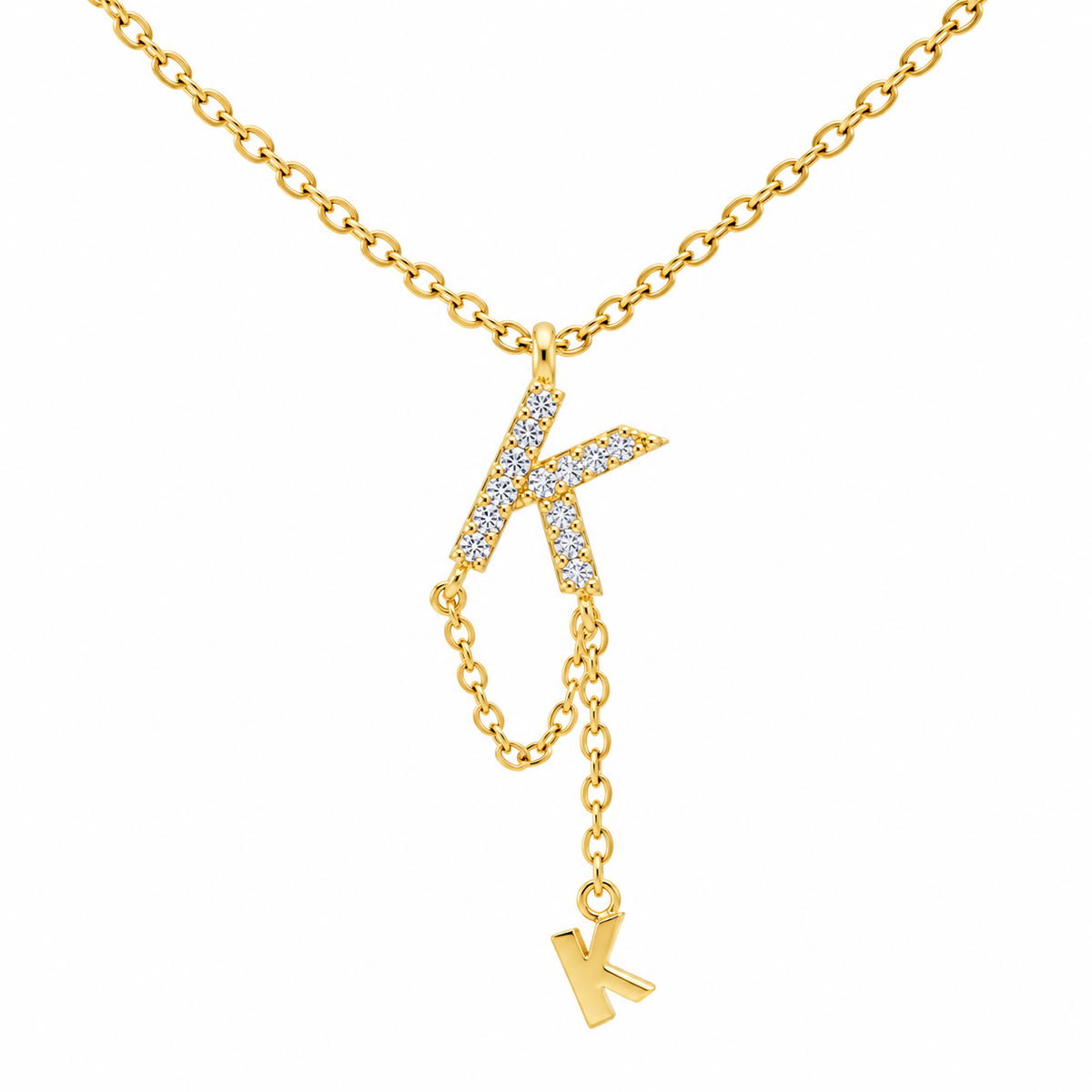 Lasso Letter Necklace
