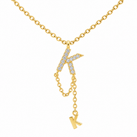 Lasso Letter Necklace