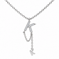 Lasso Letter Necklace