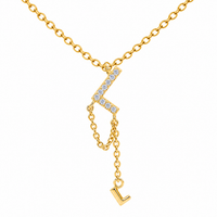 Lasso Letter Necklace