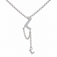 Lasso Letter Necklace