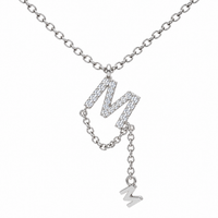 Lasso Letter Necklace