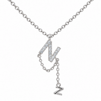 Lasso Letter Necklace