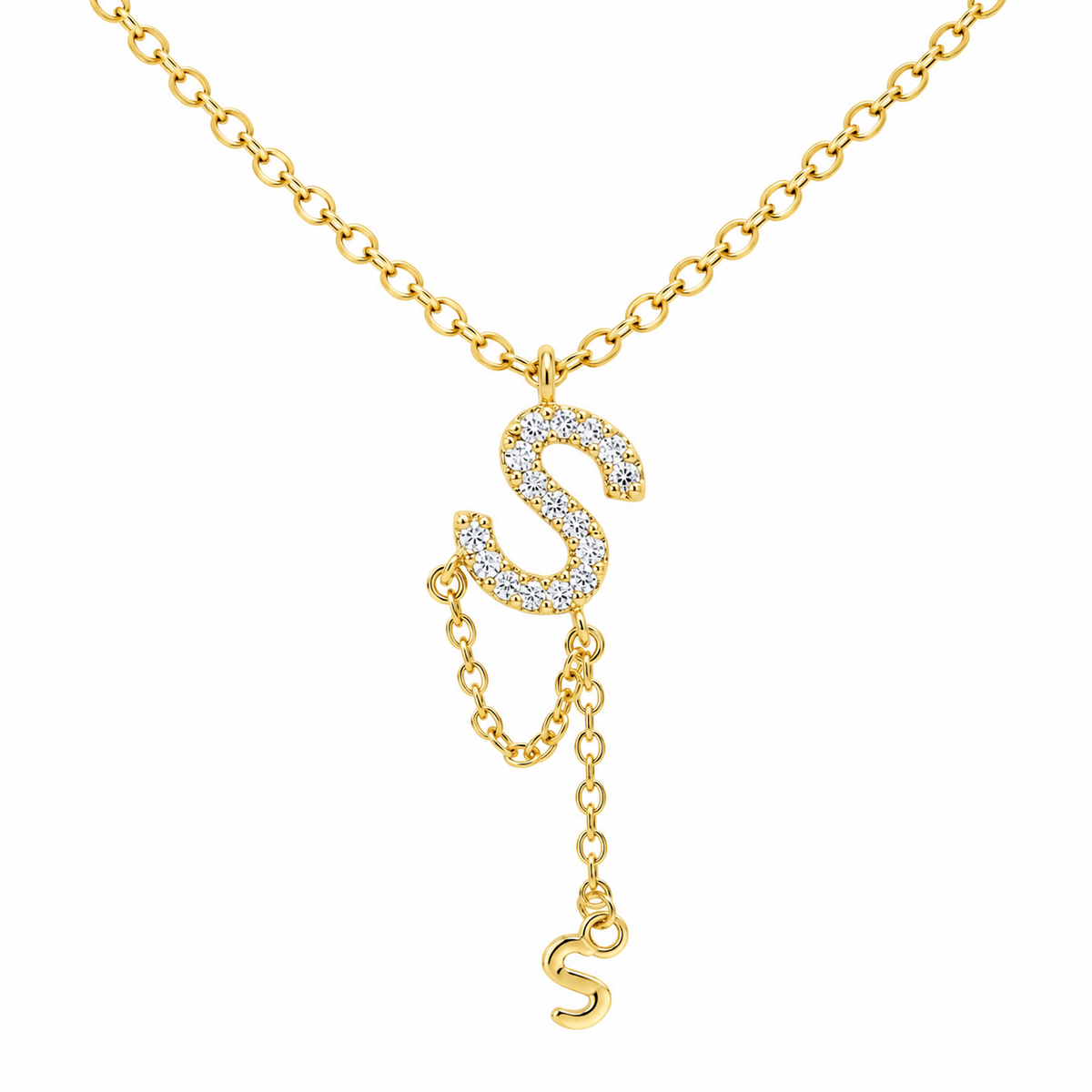 Lasso Letter Necklace