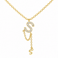 Lasso Letter Necklace