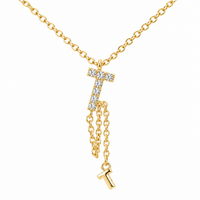 Lasso Letter Necklace