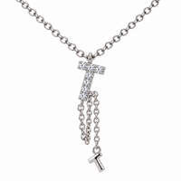 Lasso Letter Necklace