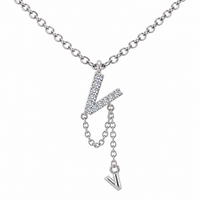 Lasso Letter Necklace
