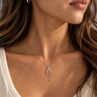 Lasso Letter Necklace