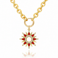 Sun Pendant Necklace