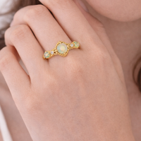 Opal Vibrance Ring