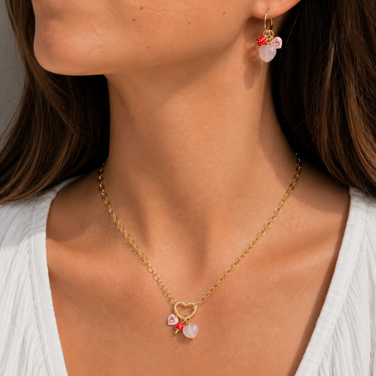 P.S. I Love You Jewelry Set