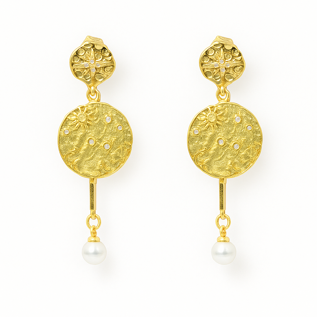 Medallion Dual-Style Earrings