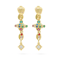 Mosaic Dual-Style Earrings