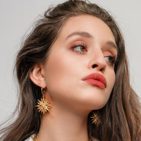 Gold Radiance Earrings