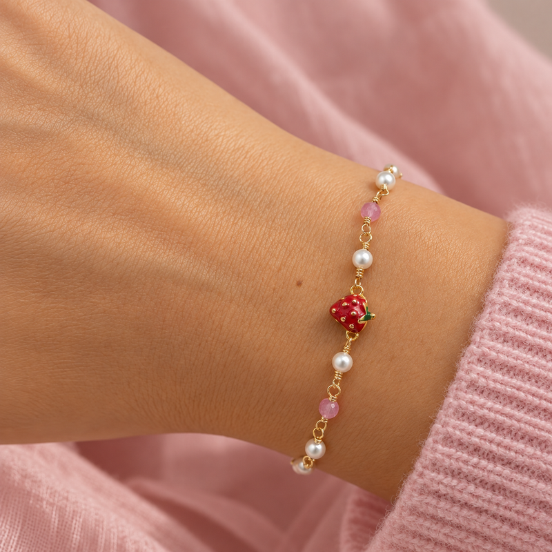 My Little Strawberry Bracelet/Anklet