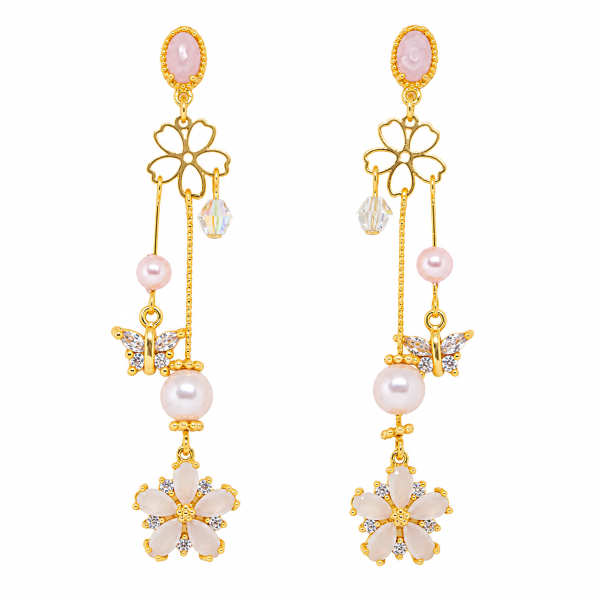 Dainty Butterfly Earrings